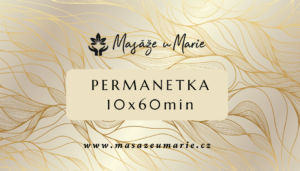 Permanentka 10x masáž 60 min